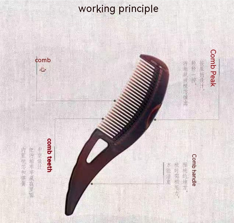 Disposable Hair Anti-dandruff Hollow Comb